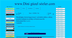 Desktop Screenshot of diniguzelsozler.com
